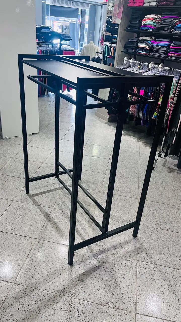 Kit arara expositora para loja de roupas montável  - Foto 5