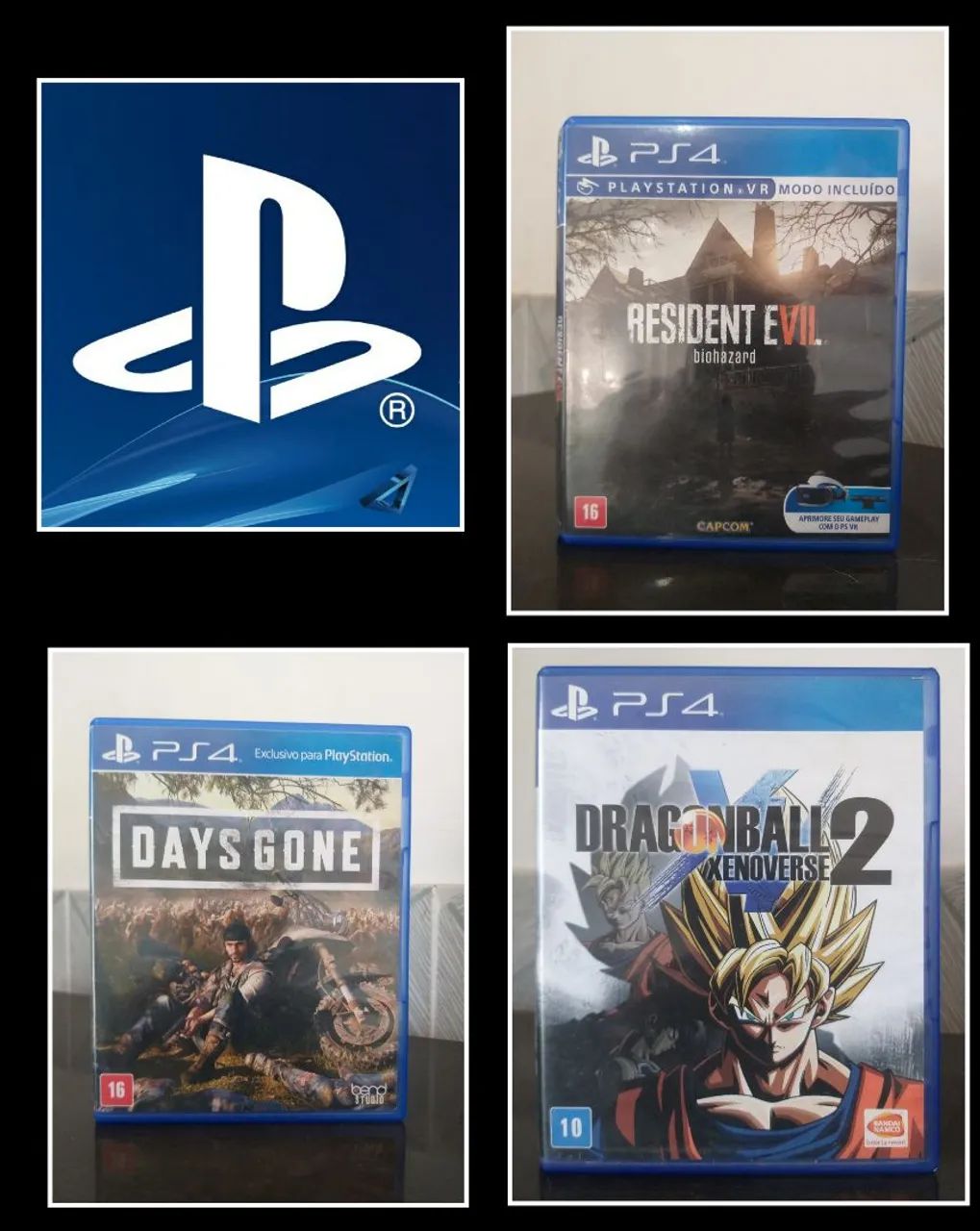 Vendo e Troco Jogos de PS4 