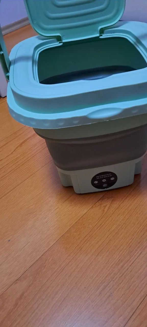 Mini máquina de lavar roupa - Foto 3
