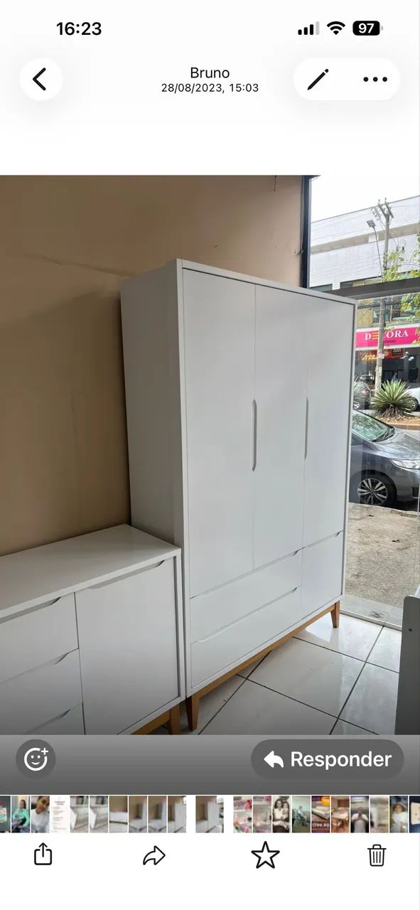 Jogo de quarto de bebê 