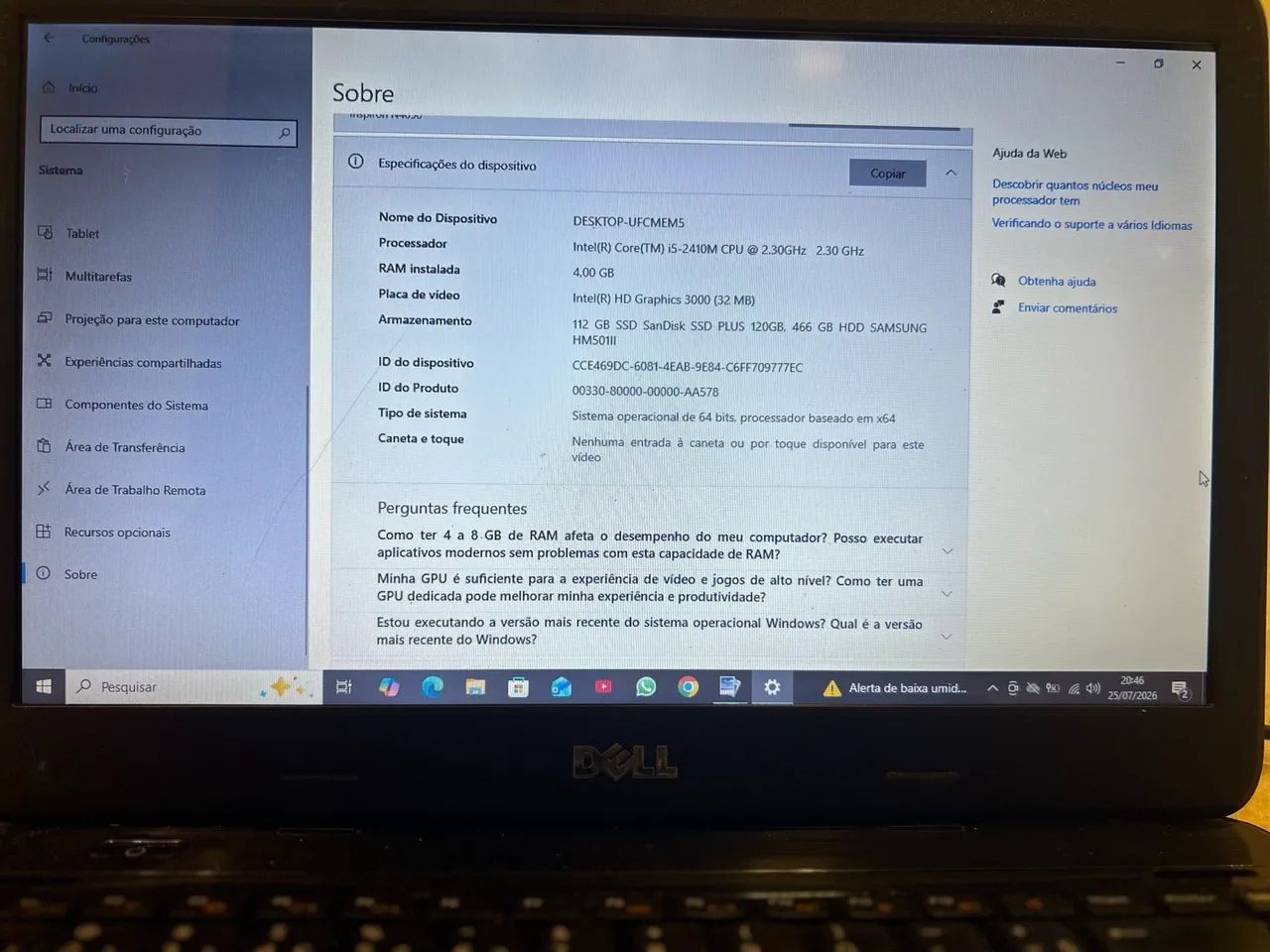 Notebook Dell Inspiron N4050 - Foto 4