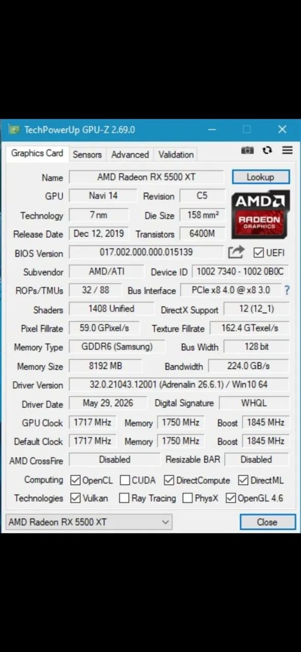 PC GAMER COMPLETO | É SÓ LIGAR E JOGAR!  SSD + RX 5500 XT 8GB + 16GB RAM - Foto 5