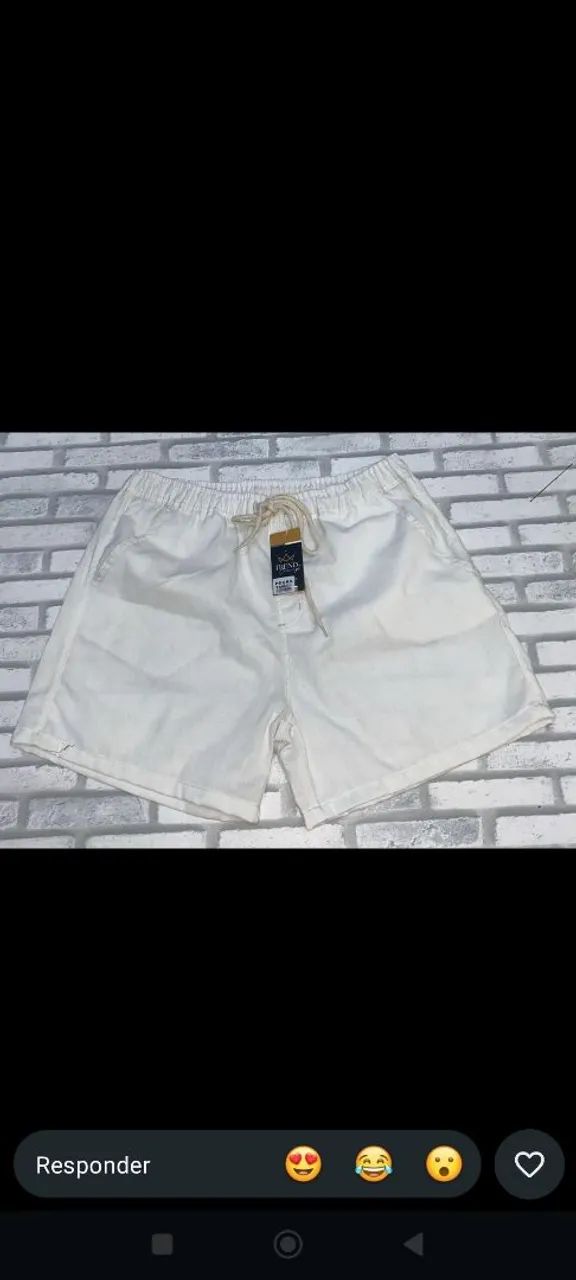 shorts linho plus sizes do g1 ao g8