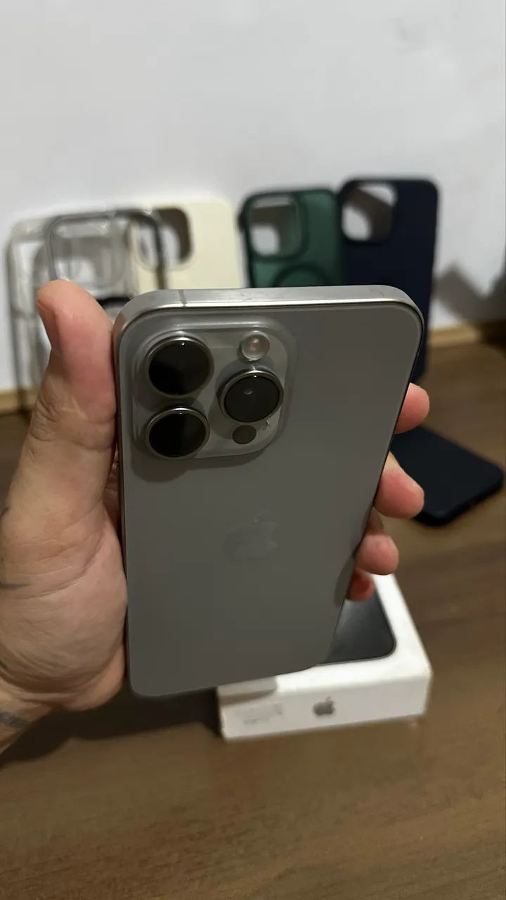 iPhone 15 pro Max - titanium natural - Foto 2