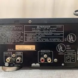 Laserdisc LD Player Pioneer CLD-S104 - Foto 5