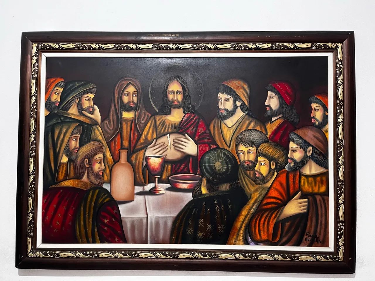 Vendo quadro santa ceia 