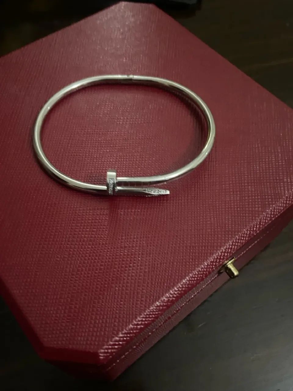 Pulseira prego Cartier 17cm - Foto 2