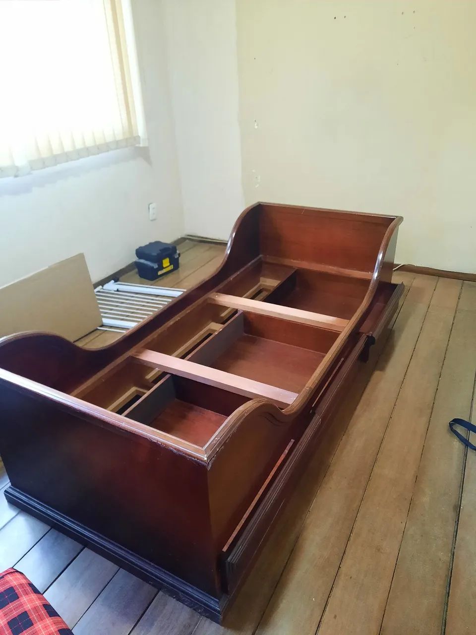 Cama mogno, com gavetas  - Foto 3