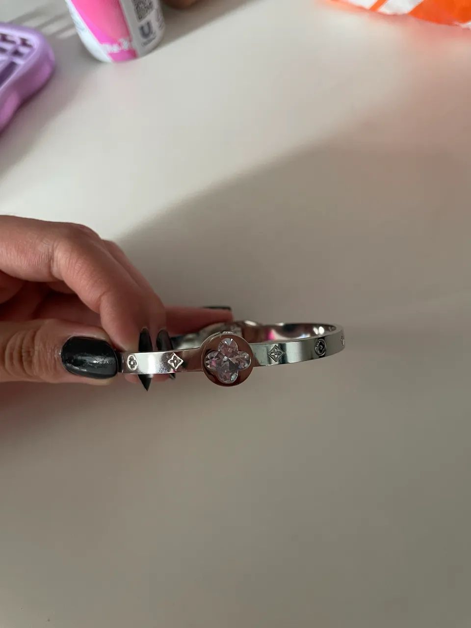 Bracelete de aço inoxidável 