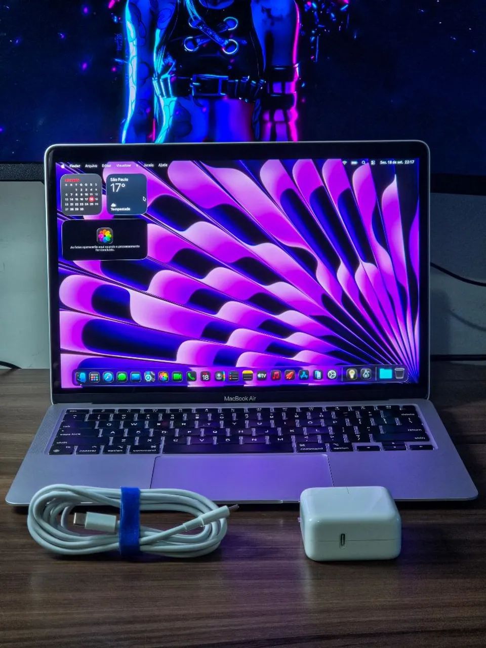 MacBook Air M1 13' 256GB/8GB RAM - Estado de Novo - Notebooks