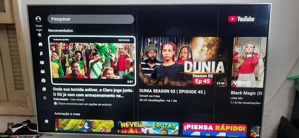smart lg 4k de 55pol. completa e funcionando perfeita (minimo detale) - Foto 3
