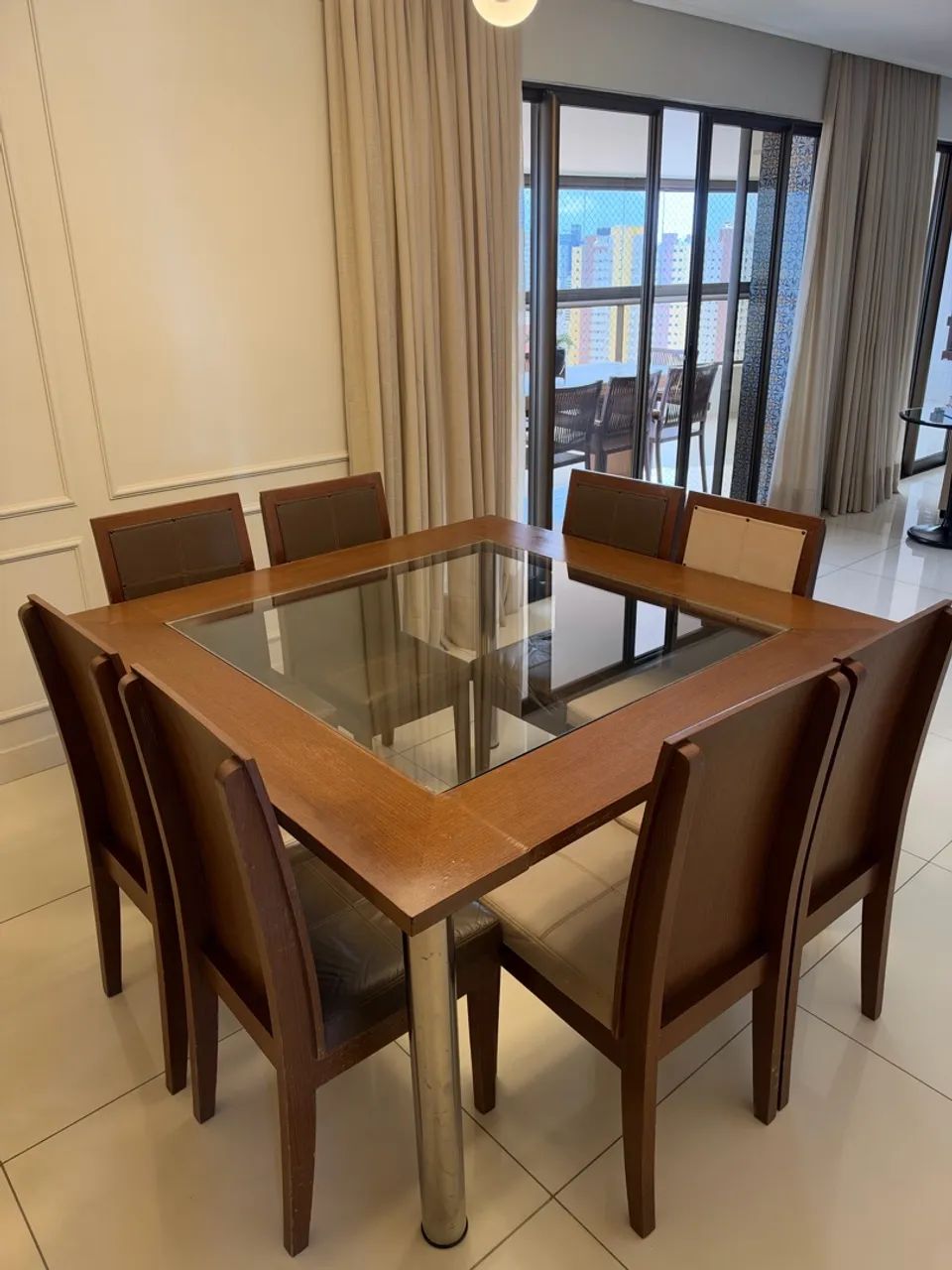 MESA COM 8 CADEIRAS - R$ 2.099,00 - Foto 2
