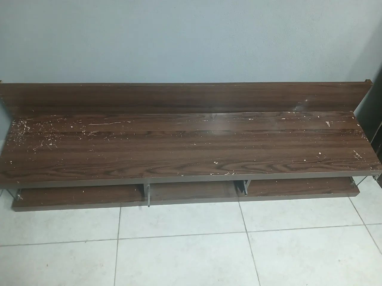 Rack com painel para sala