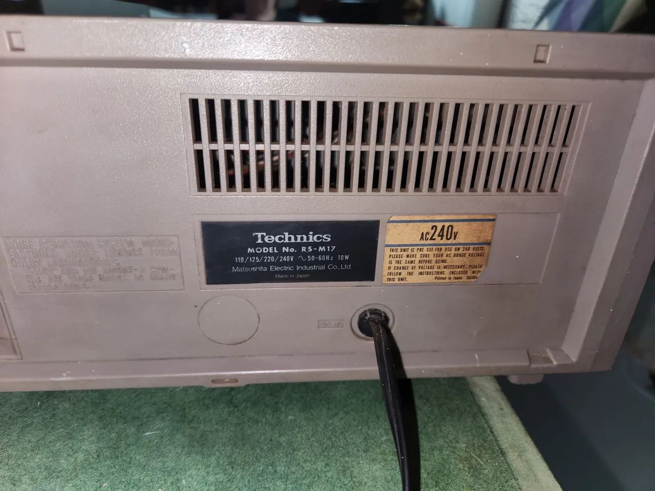 Tape deck thecnicks M17 (Funcionando perfeitamente) - Foto 4