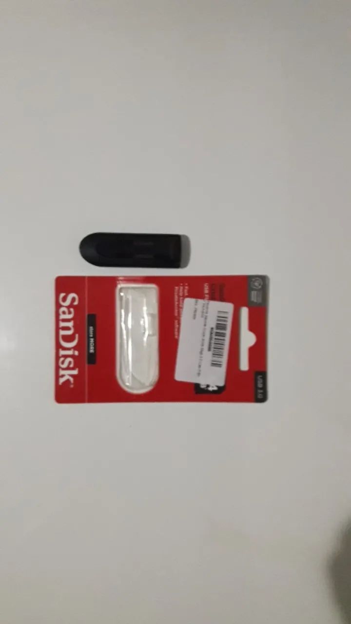 Pendrive Sandisk Cruzer Glide 64gb 3.0