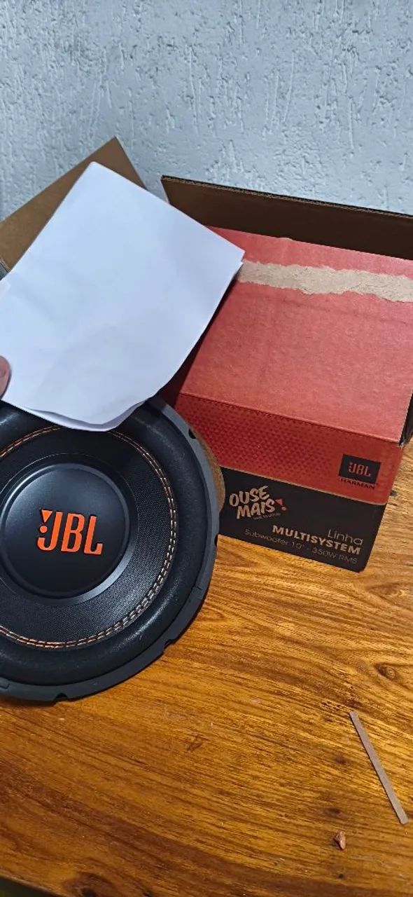 Kit subwoofer 10" JBL
