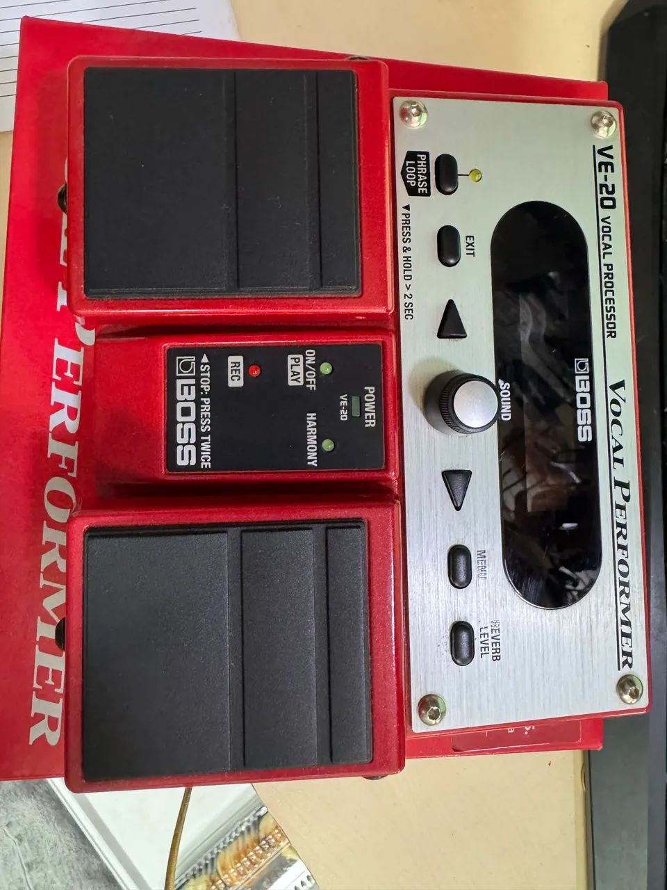 hobo【箱有】BOSS VE-20 vocalprocessor Boss VE-20 Vocal Processador - Canoas Guitar Shop