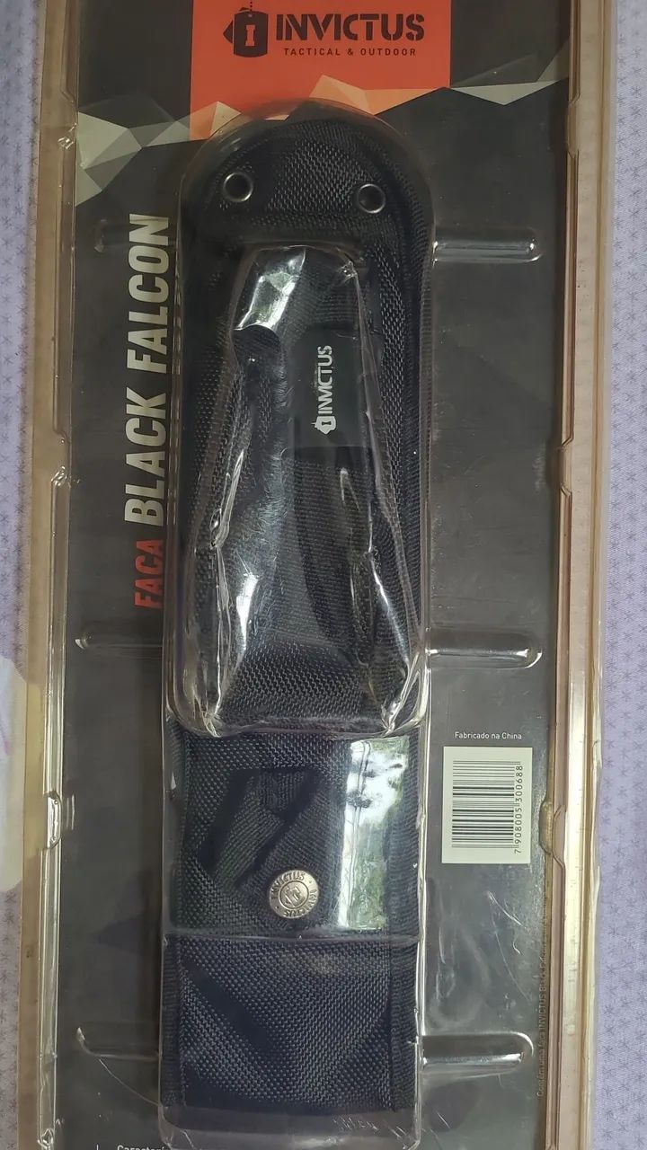 FACA TÁTICO BLACK FALCON INVICTUS - Foto 4