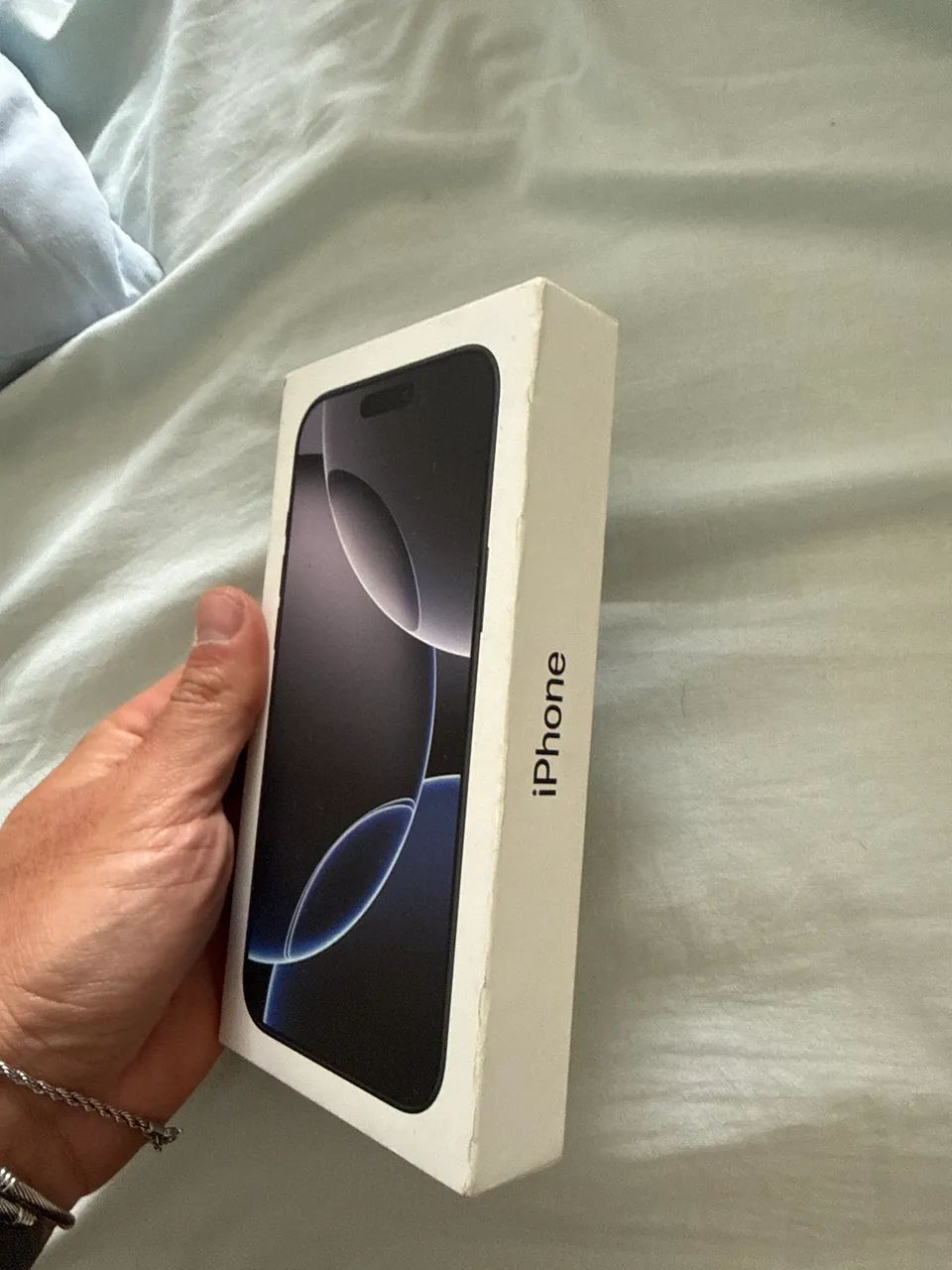 iPhone 16 pro Max preto titanium 256 hb
