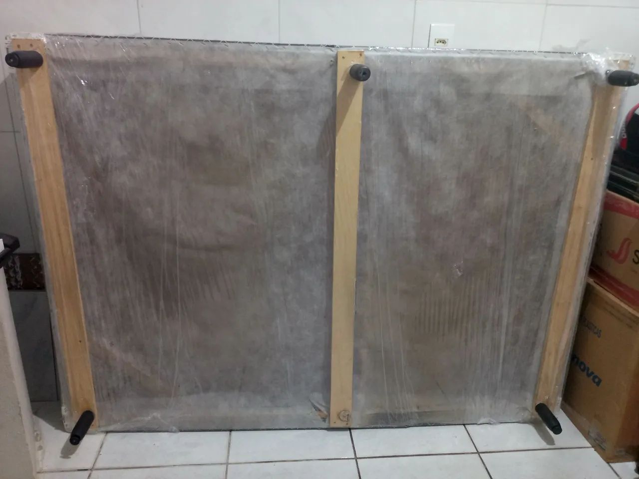 Cama box novinha - Foto 3