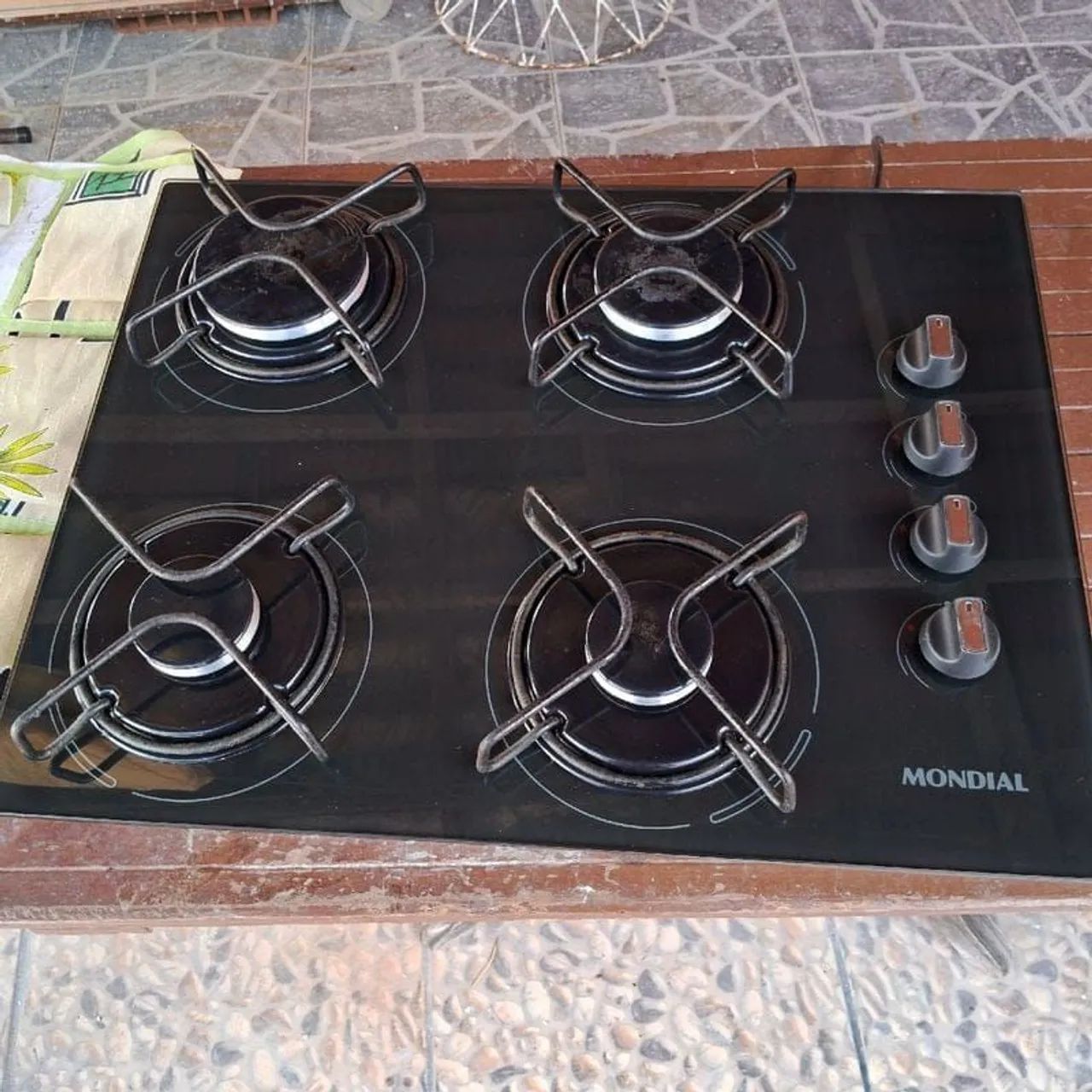 Fogão Cook top 4 bocas funcionando perfeitamente  - Foto 3