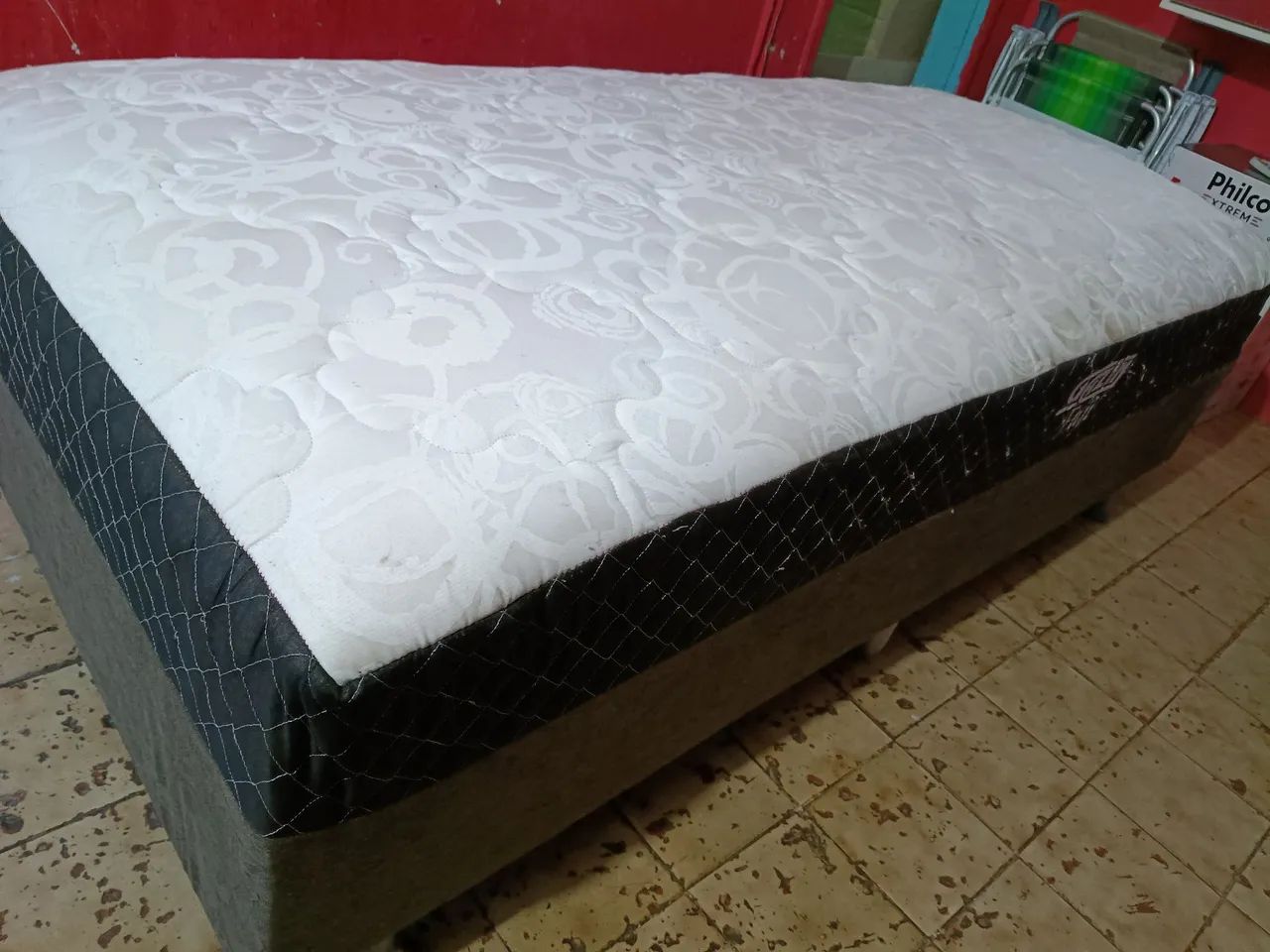 Cama box solteiro conjugado....já tá higienizado  - Foto 2