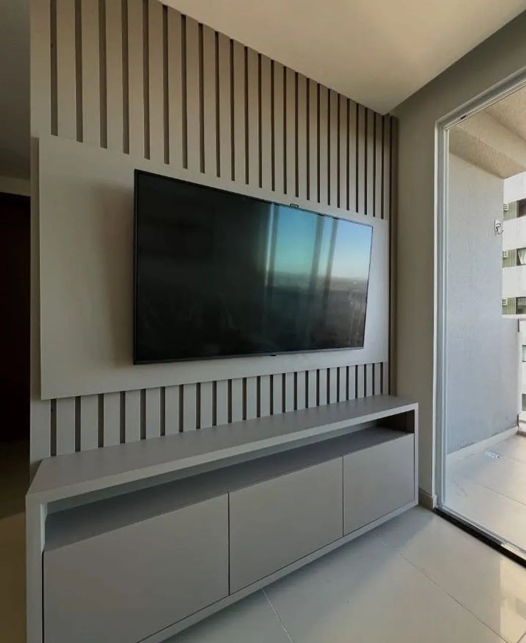 Stripped Television Panel