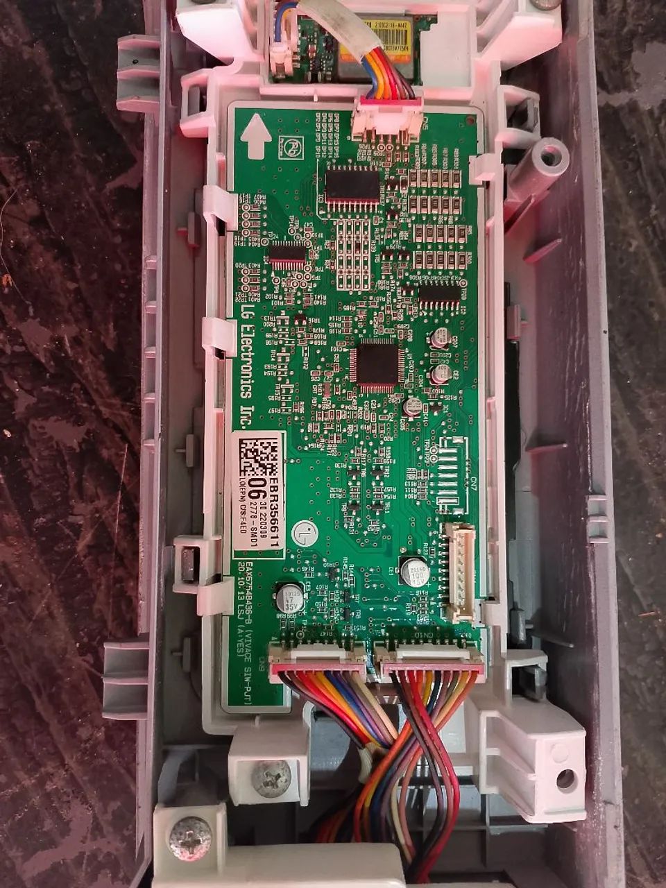 Interface e placa principal lava e seca LG 11kg  - Foto 5