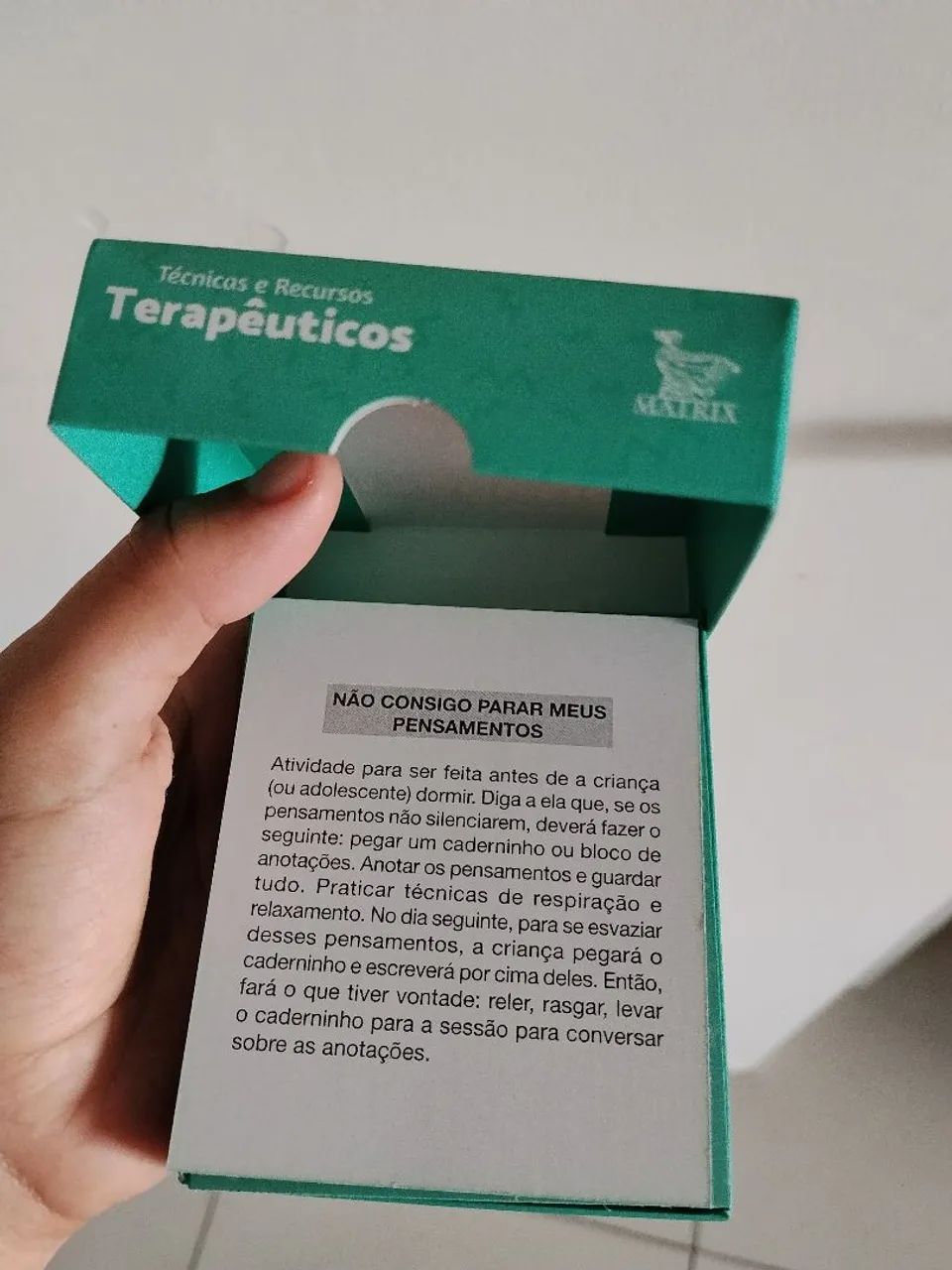 Cartas de Técnicas e Recursos Terapêuticos  - Foto 3