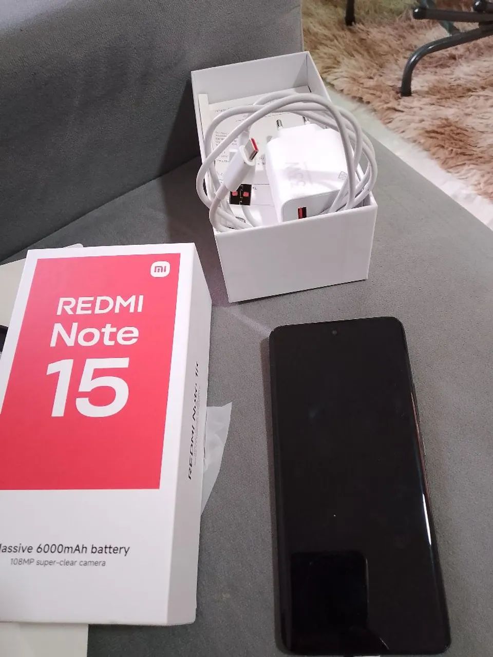 Celular novo na caixa com garantia redmi note 15 108 mp super - Foto 4
