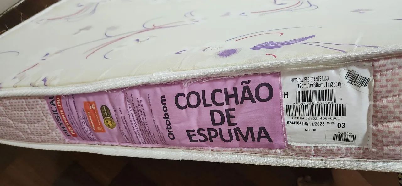 Colchão casal ortobom 