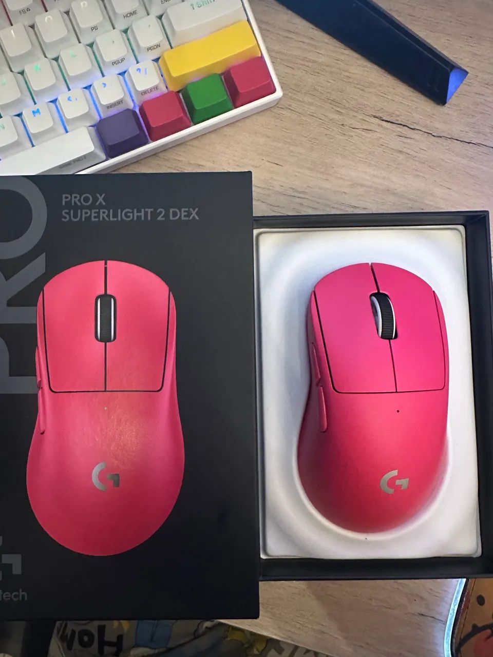 Mouse logitech G Pro X Superlight 2 dex magenta 