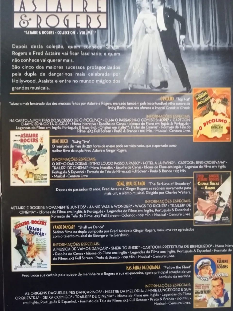 Box Fred Astaire Ginger Rogers - Foto 5