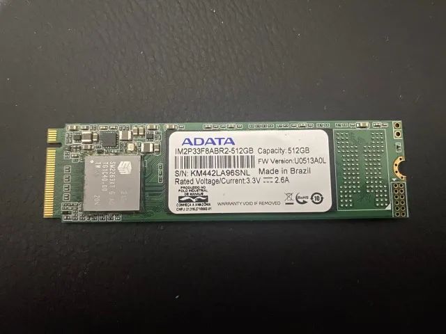SSD NVMe ADATA 512GB M.2