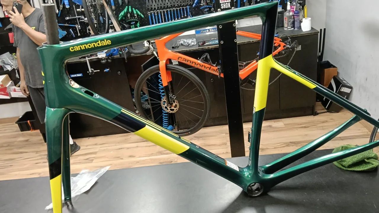 Quadro e garfo Cannondale supersix evo gen 3 2020