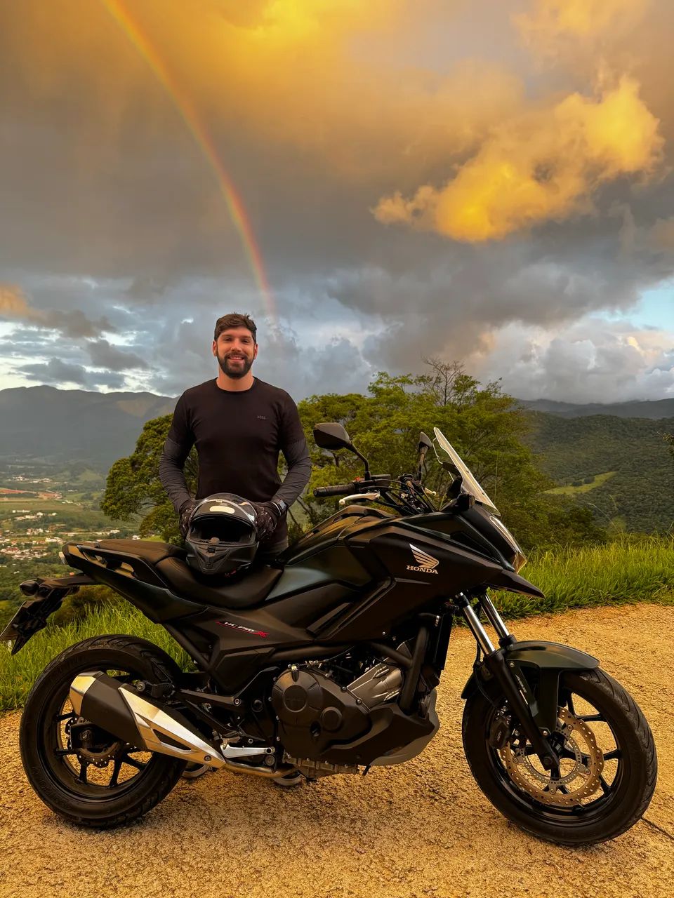 Honda NC 750X 2021 Verde com Km baixa e Impecável - Foto 2