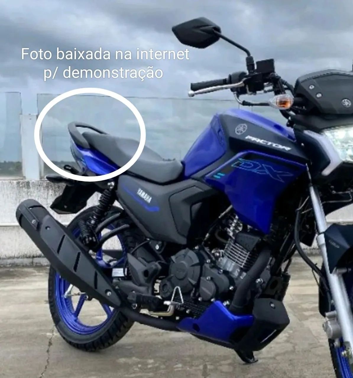 ALÇA GARUPA FACTOR 150 DX 2025 A 2026 - Foto 4