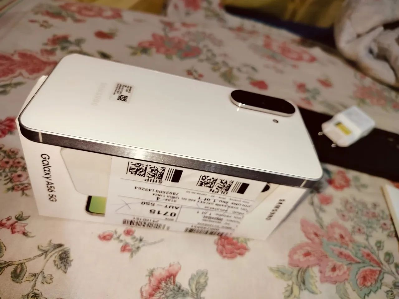 Vendo Galaxy A56 128GB Branco - Completo - Preço para venda rápida - Foto 5