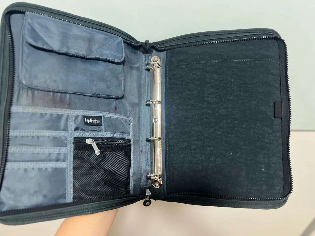 Fichário Kipling Preto - Foto 4