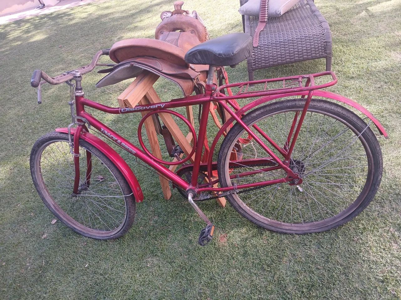 Bicicleta barra circular retrô. - Foto 2
