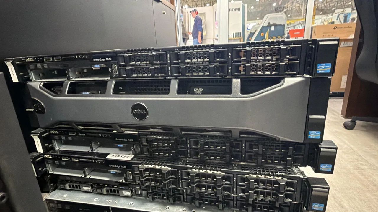 Servidor dell R620 2X2640v1 128gb ram