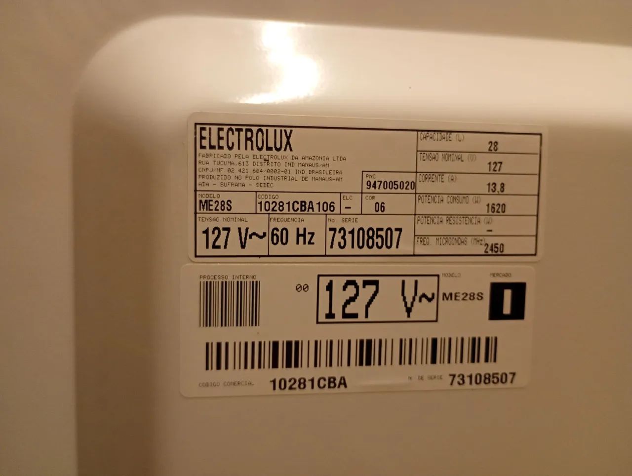 Vendo microondas Eletrolux 28L revisado funcionando perfeitamente. - Foto 4