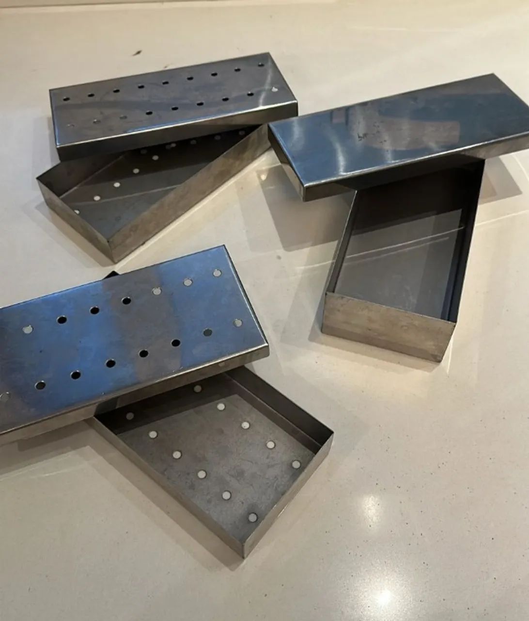 KIT ACESSÓRIOS ESTÉTICA - Cubetas, extratores e caixas de inox