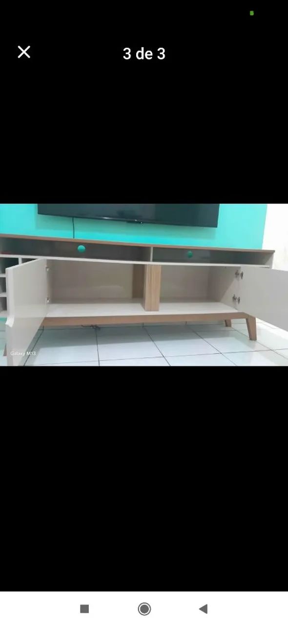 Vendo rack com adega para TV de até 60 polegadas . - Foto 2