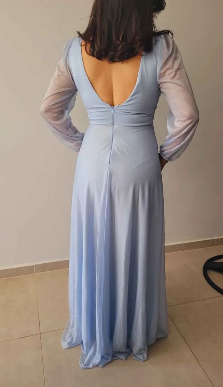 Vestido azul serenity - Foto 2