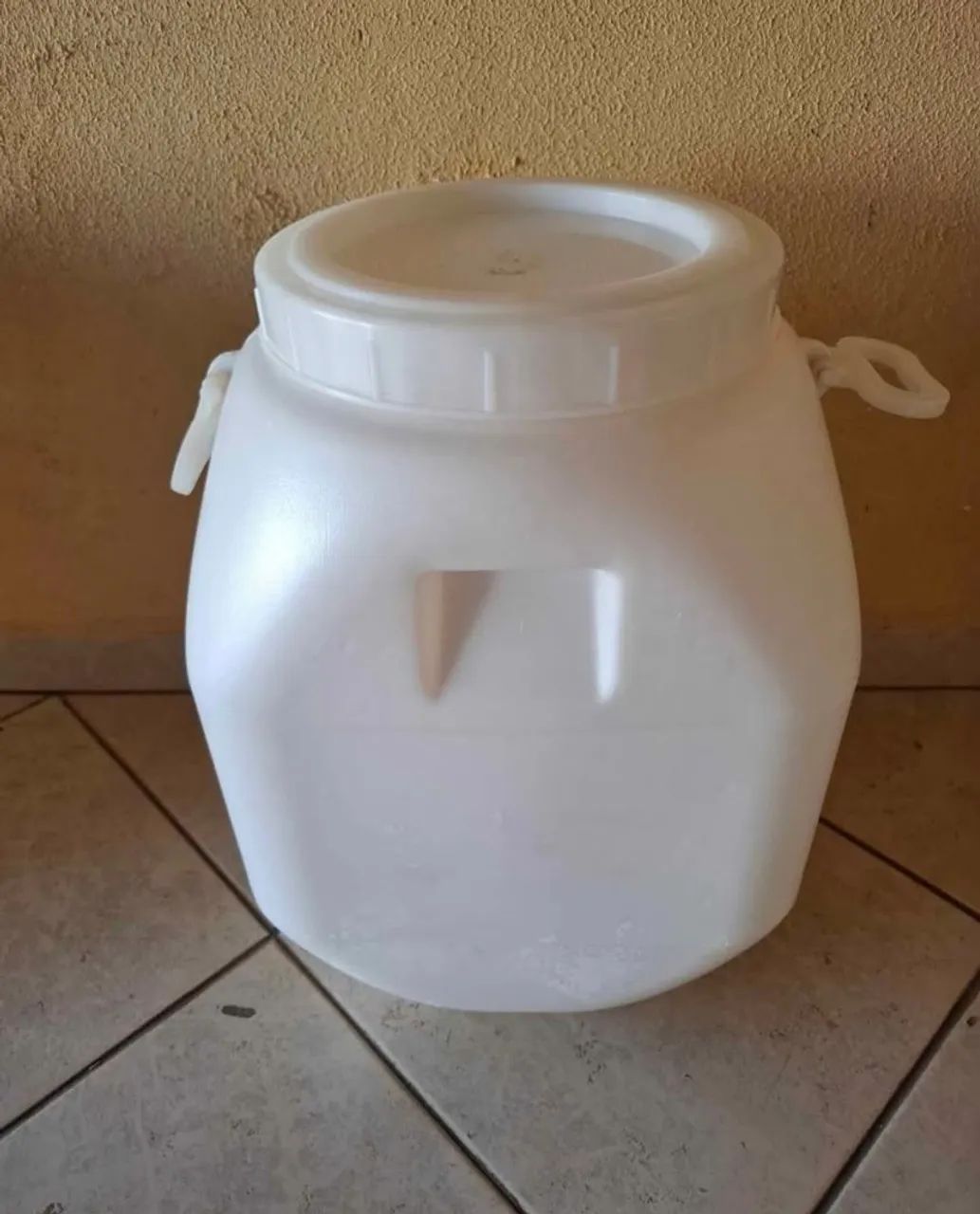 Tambor plástico 50 litros tampa de rosca  - Foto 2