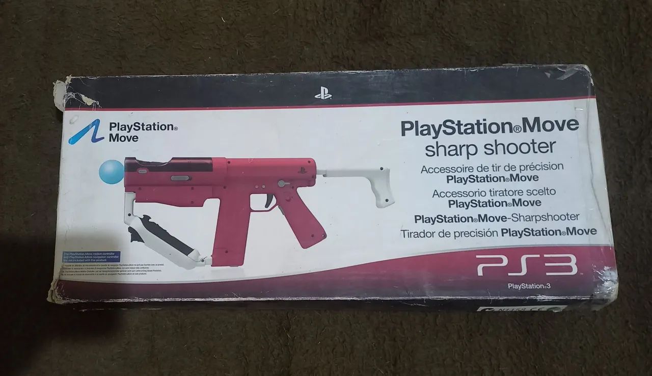 PlayStation Move Sharp Shooter PS3 Original + Caixa Completa - Foto 3