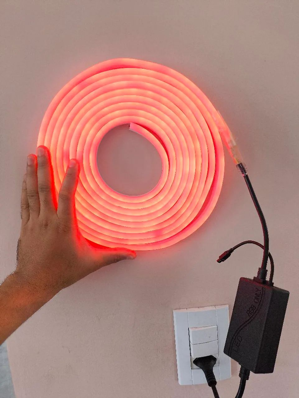 Fita de Led RGB COM CONTROLE 5 METROS  - Foto 3