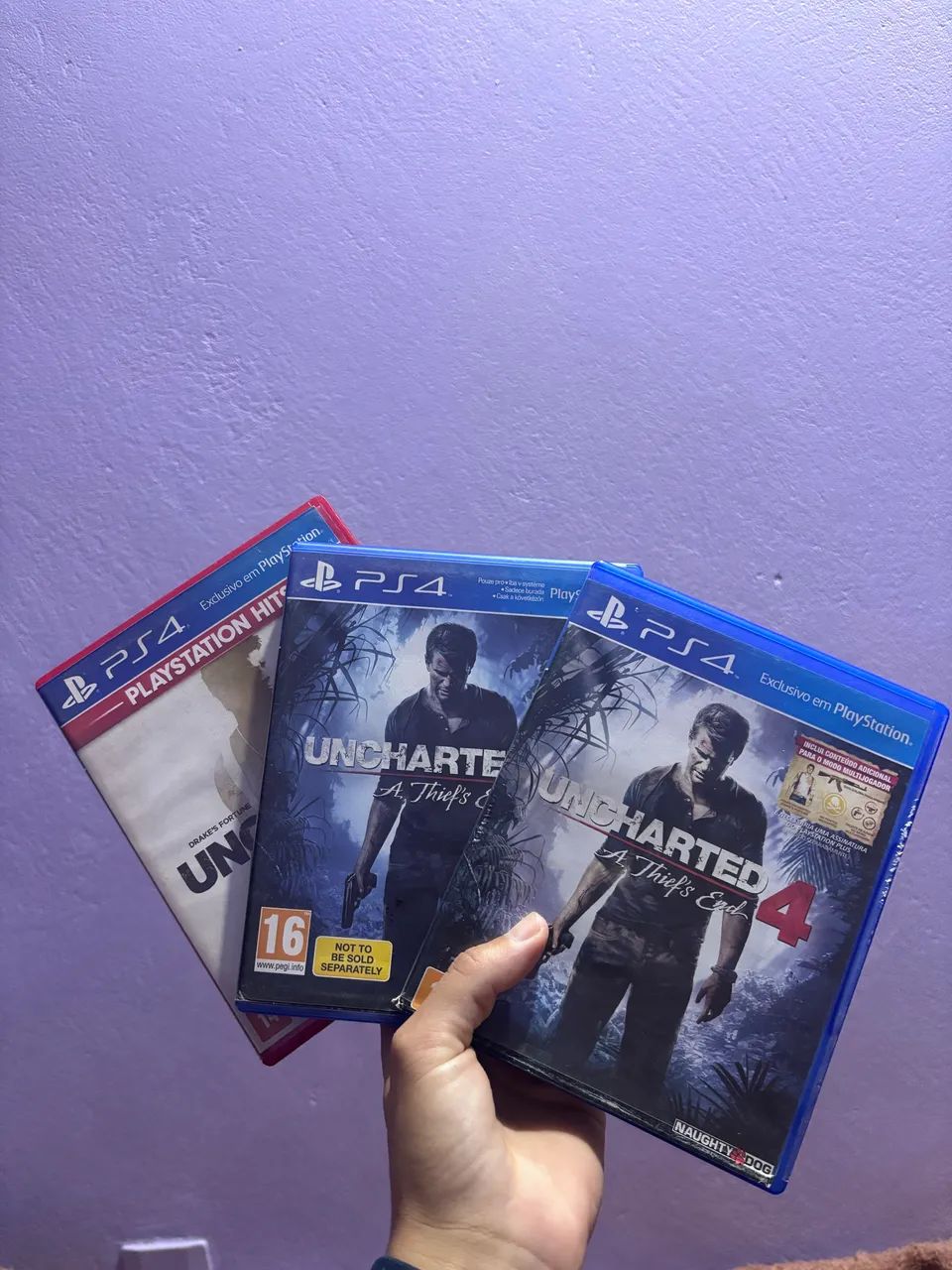 Jogo PS4 - Uncharted 1 unidade! - Foto 2