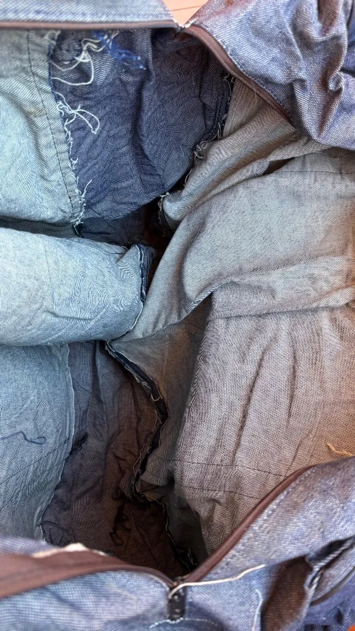 Bolsão jeans para viagem - extra grande - Foto 3